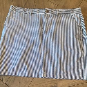Gap seersucker mini skirt, 12